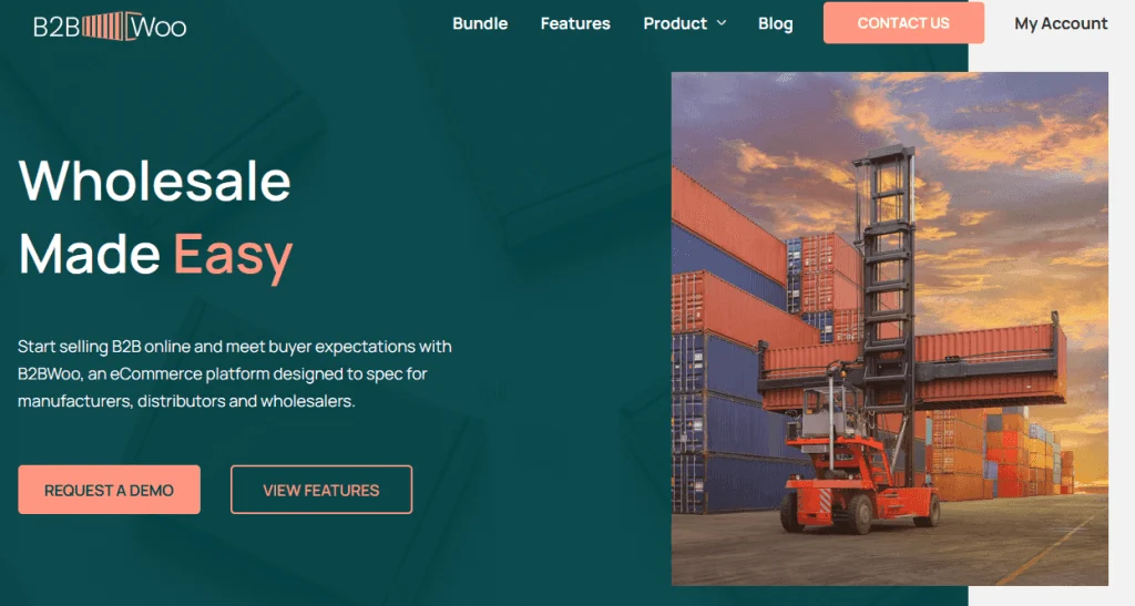 B2BWoo - Shopify competitor