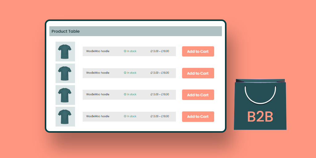 Improve the Ordering Process For Bulk Buyers with Product Tables