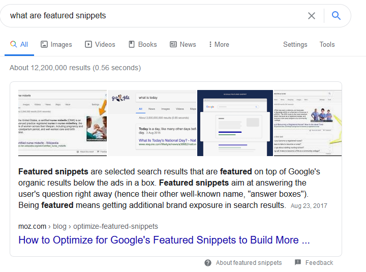 Featured Snippets