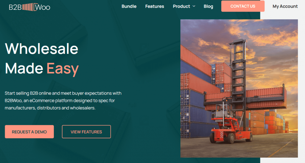 B2BWoo - Shopify competitor