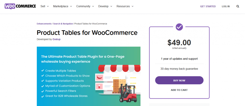 product display for woocommerce