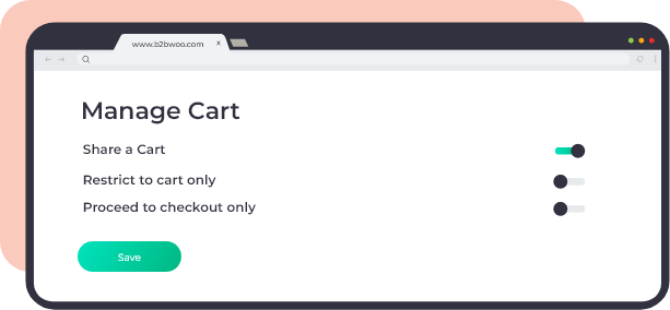 B2b eCommerce Company account management