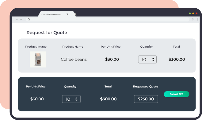 B2b eCommerce Quick order discovery