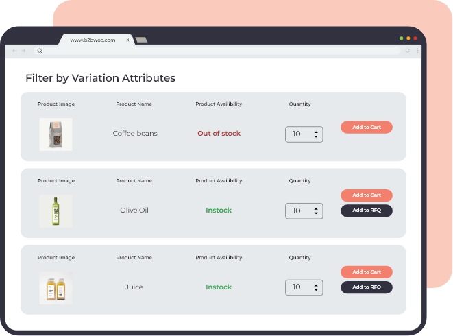 B2b ecommerce Quick product discovery